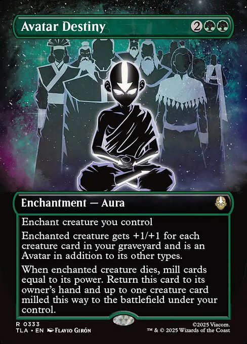 Avatar Destiny - Avatar: The Last Airbender () #333 [Foil] [Foil]