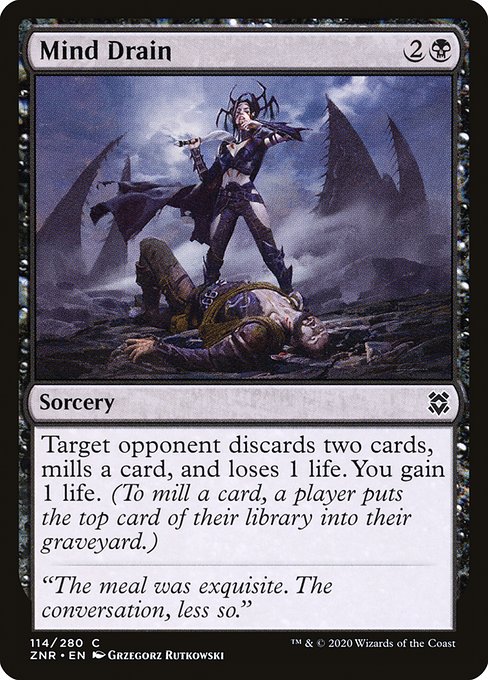 Mind Drain - Zendikar Rising () #114