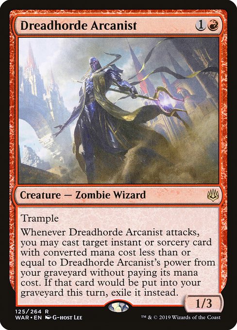 Dreadhorde Arcanist - War of the Spark (WAR) #125