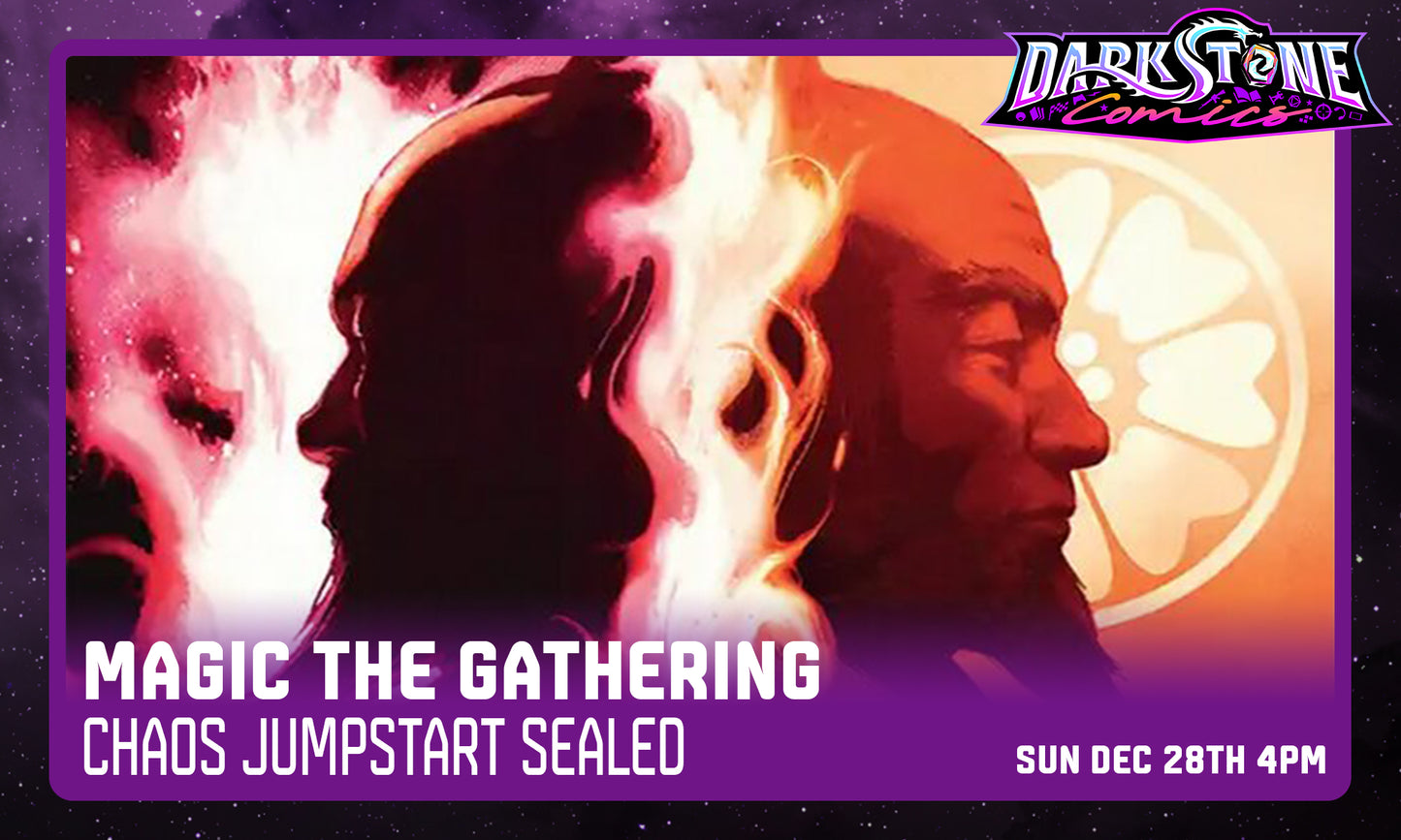 12/28 Magic the Gathering Chaos Jumpstart Sealed