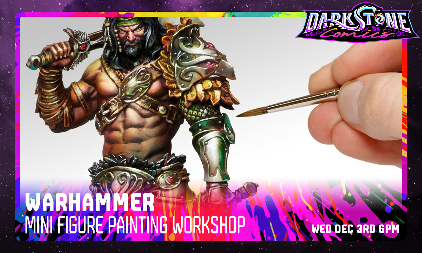 12/03 Miniature Figure Painting Workshop