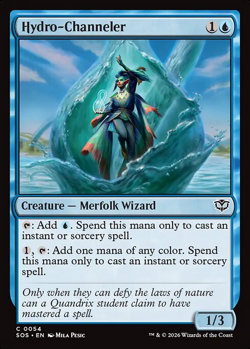Hydro-Channeler - Secrets of Strixhaven () #54 [Foil] [Foil]
