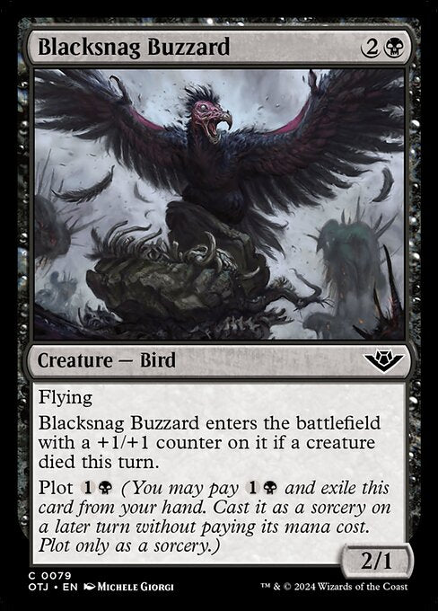 Blacksnag Buzzard - Outlaws of Thunder Junction () #79