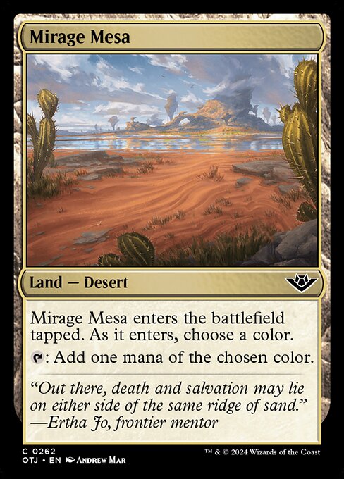 Mirage Mesa - Outlaws of Thunder Junction () #262