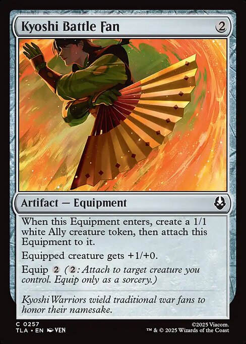 Kyoshi Battle Fan - Avatar: The Last Airbender () #257