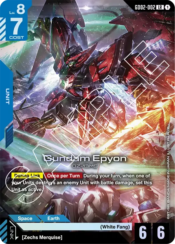 Gundam Epyon - Dual Impact [GD02] (GD02-002) #002
