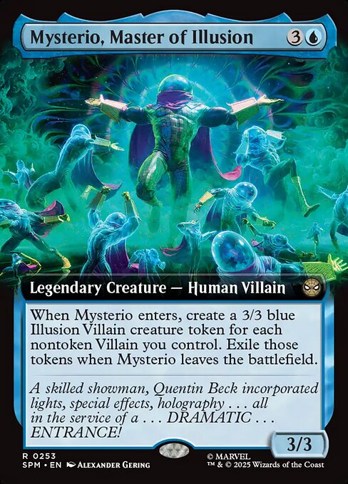 Mysterio, Master of Illusion - Marvel's Spider-Man () #253 [Foil] [Foil]