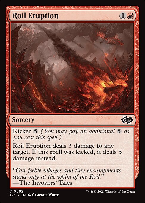 Roil Eruption - Foundations Jumpstart () #592