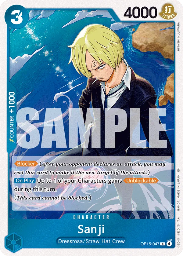 Sanji - ADVENTURE ON KAMI'S ISLAND- [OP15-EB04] (OP15-047) #047