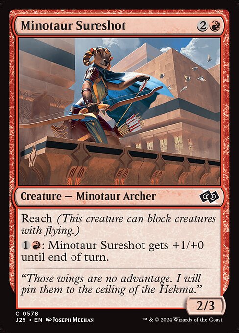 Minotaur Sureshot - Foundations Jumpstart (J25) #578