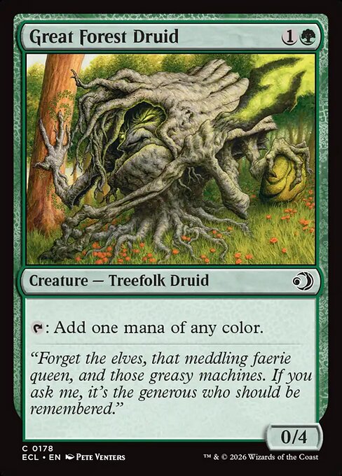 Great Forest Druid - Lorwyn Eclipsed (ecl) #178