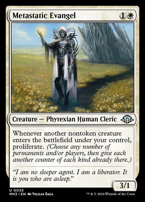 Metastatic Evangel - Modern Horizons 3 (mh3) #35 [Foil] [Foil]