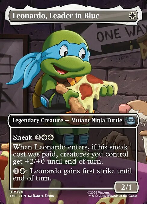 Leonardo, Leader in Blue - Teenage Mutant Ninja Turtles () #196