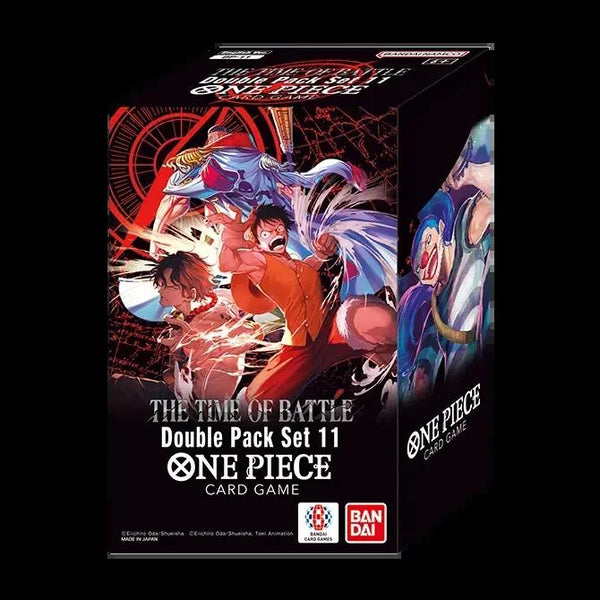 One Piece Card Game DP-11 Double Pack Set Vol. 11 with OP-16 booster packs and DON card