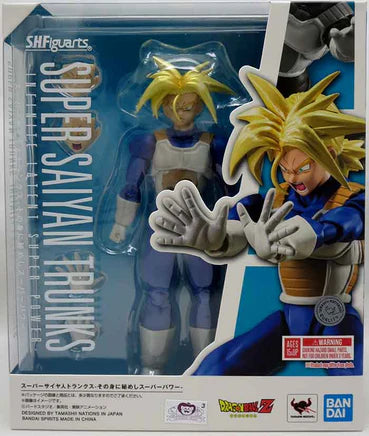 TAMASHII NATIONS - Dragon Ball Z - Super Saiyan Trunks -Infinite Latent Super Power- S.H.Figuarts Action Figure