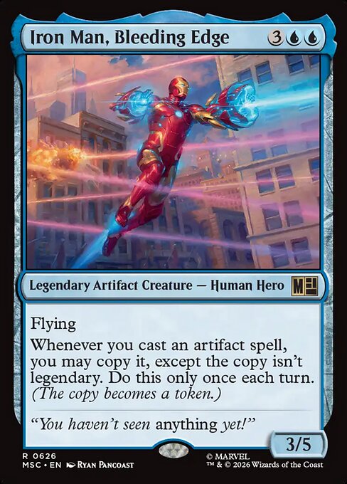 Iron Man, Bleeding Edge - Marvel Super Heroes Commander () #626