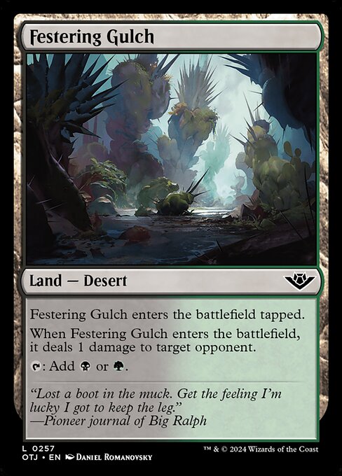 Festering Gulch - Outlaws of Thunder Junction () #257