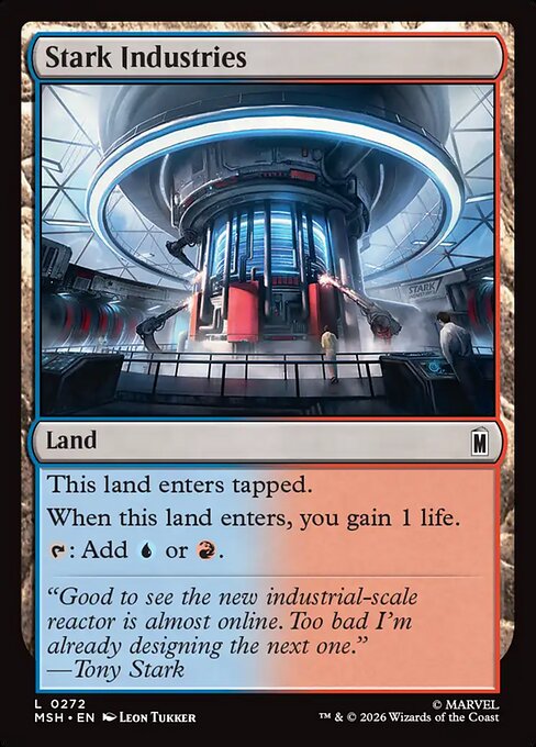 Stark Industries - Marvel Super Heroes () #272 [Foil] [Foil]