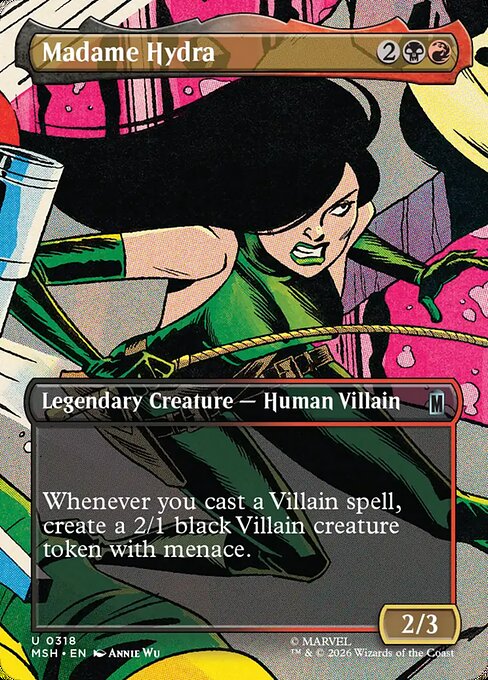 Madame Hydra - Marvel Super Heroes () #318 [Foil] [Foil]