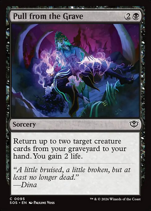 Pull from the Grave - Secrets of Strixhaven () #95 [Foil] [Foil]