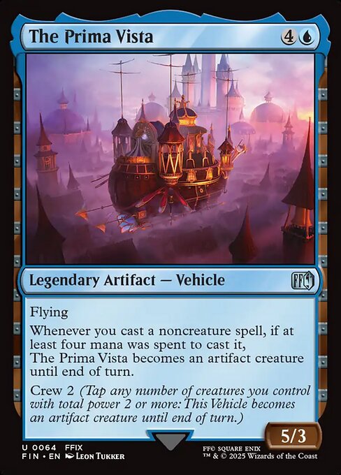 The Prima Vista - Final Fantasy (FIN) #64 [Foil] [Foil]