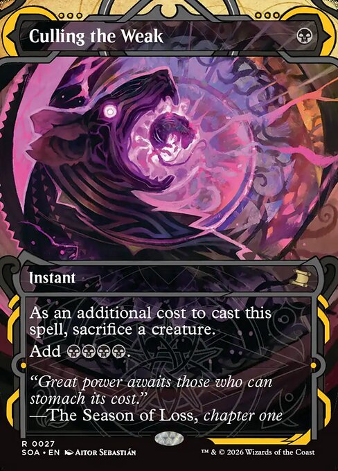 Culling the Weak - Secrets of Strixhaven Mystical Archive () #27