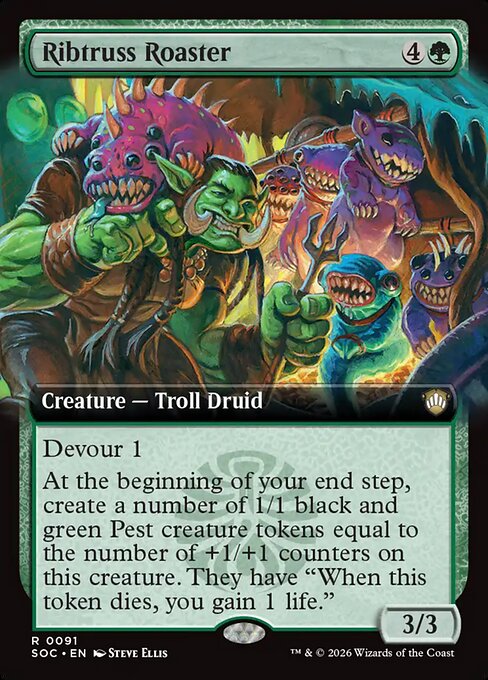 Ribtruss Roaster - Secrets of Strixhaven Commander () #91