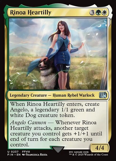 Rinoa Heartilly - Final Fantasy (FIN) #237 [Foil] [Foil]