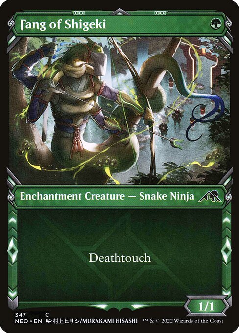 Fang of Shigeki - Kamigawa: Neon Dynasty () #347