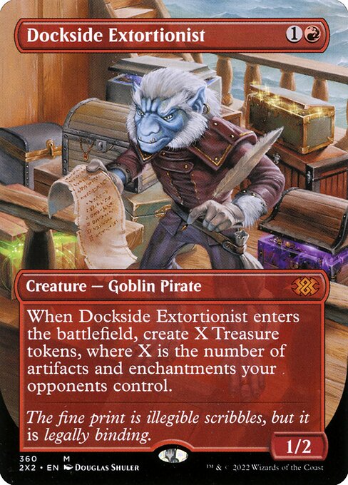 Dockside Extortionist - Double Masters 2022 (2X2) #360 [Foil] [Foil]