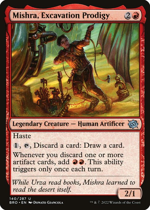 Mishra, Excavation Prodigy - The Brothers' War () #140