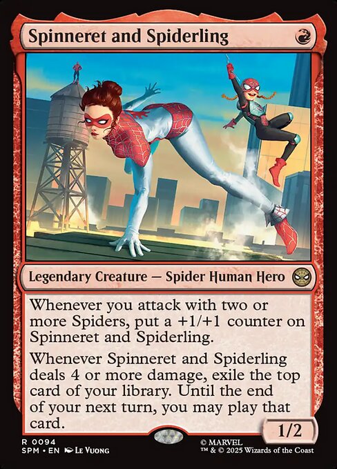 Spinneret and Spiderling - Marvel's Spider-Man (SPM) #94