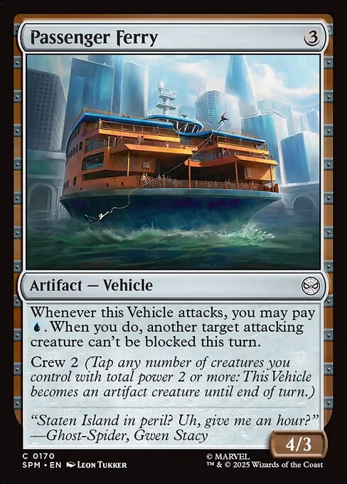 Passenger Ferry - Marvel's Spider-Man () #170