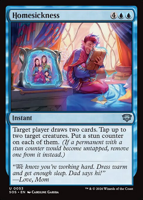 Homesickness - Secrets of Strixhaven () #53 [Foil] [Foil]
