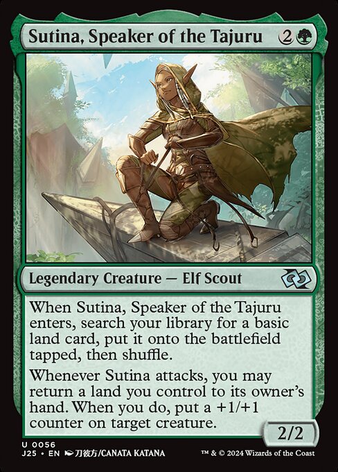 Sutina, Speaker of the Tajuru - Foundations Jumpstart (j25) #56