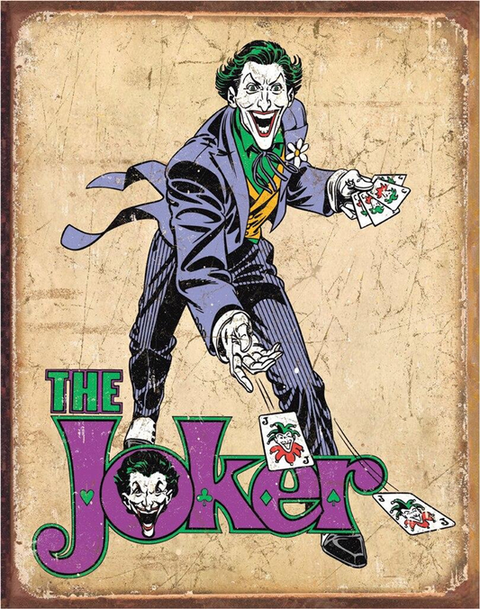The Joker Tin Sign