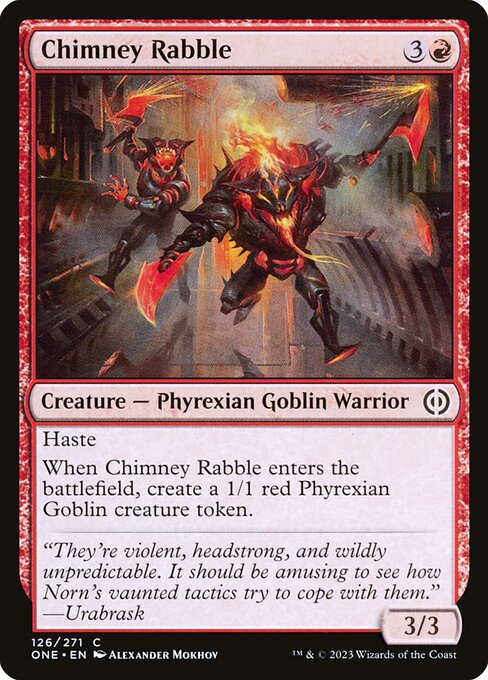Chimney Rabble - Phyrexia: All Will Be One () #126