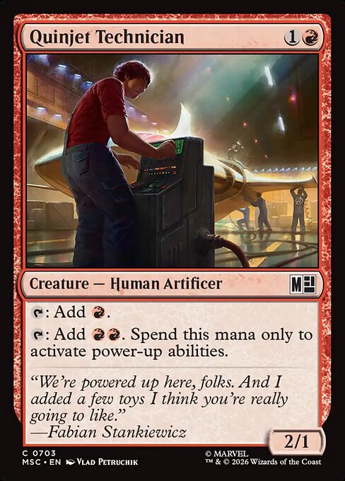Quinjet Technician - Marvel Super Heroes Commander () #703