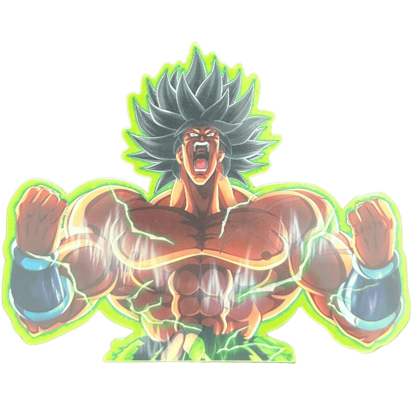 Broly Anime 3D Sticker