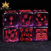 DNDDICEWHOLESALE.COM - Rogue's Rendezvous - 11 Dice Set