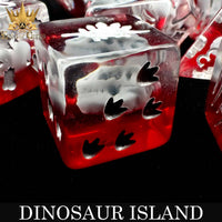 DNDDICEWHOLESALE.COM - Dinosaur Island - 11 Dice Set