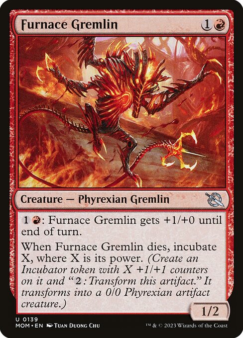 Furnace Gremlin - March of the Machine (MOM) #139 [Foil] [Foil]