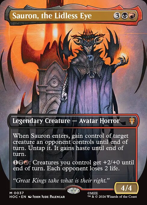 Sauron, the Lidless Eye - The Hobbit Eternal (hoc) #37