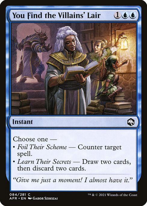 You Find the Villains' Lair - Adventures in the Forgotten Realms () #84 [Foil] [Foil]