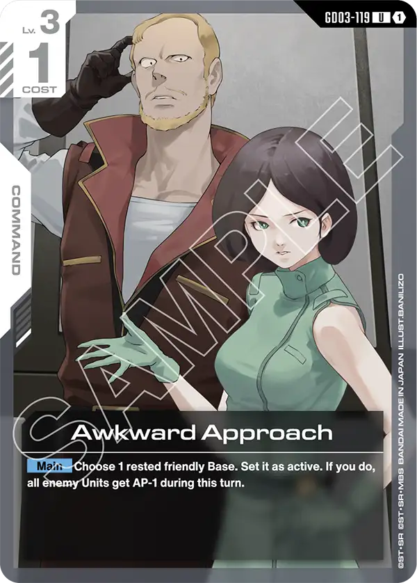 Awkward Approach - Steel Requiem (GD03-119) #119