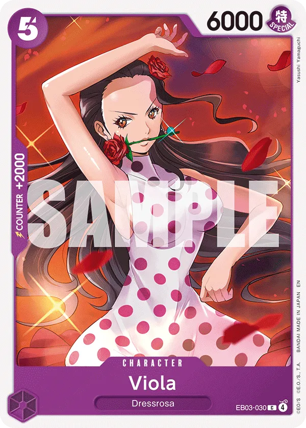 Viola - ONE PIECE HEROINES EDITION- [EB-03] / Memorial Collection [EB-01] (EB03-030) #030