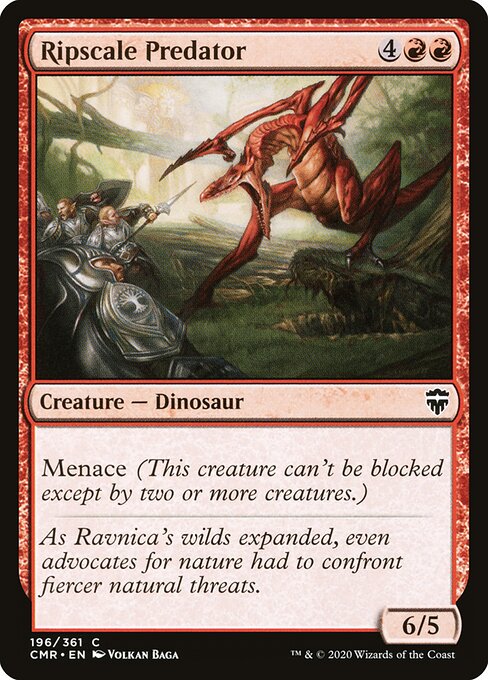Ripscale Predator - Commander Legends (CMR) #196
