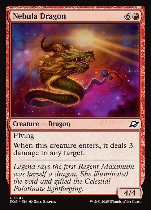 Nebula Dragon - Edge of Eternities (eoe) #147