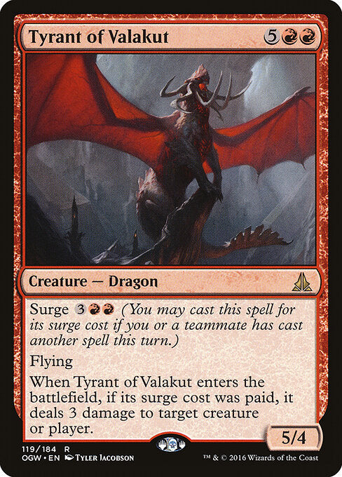 Tyrant of Valakut - Oath of the Gatewatch (OGW) #119