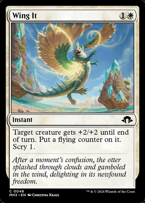Wing It - Modern Horizons 3 (mh3) #48 [Foil] [Foil]